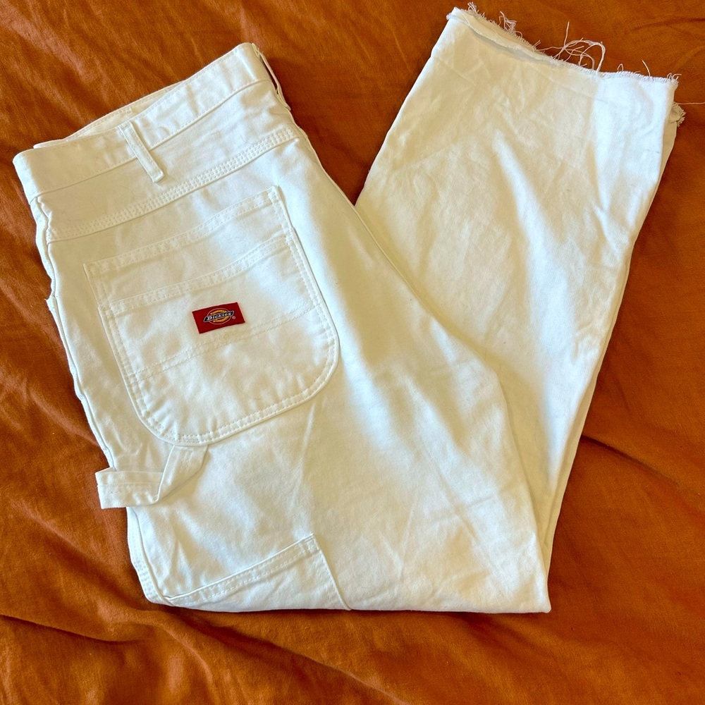 Dickies Classic Canvas Double Knees Painter's Pant - White